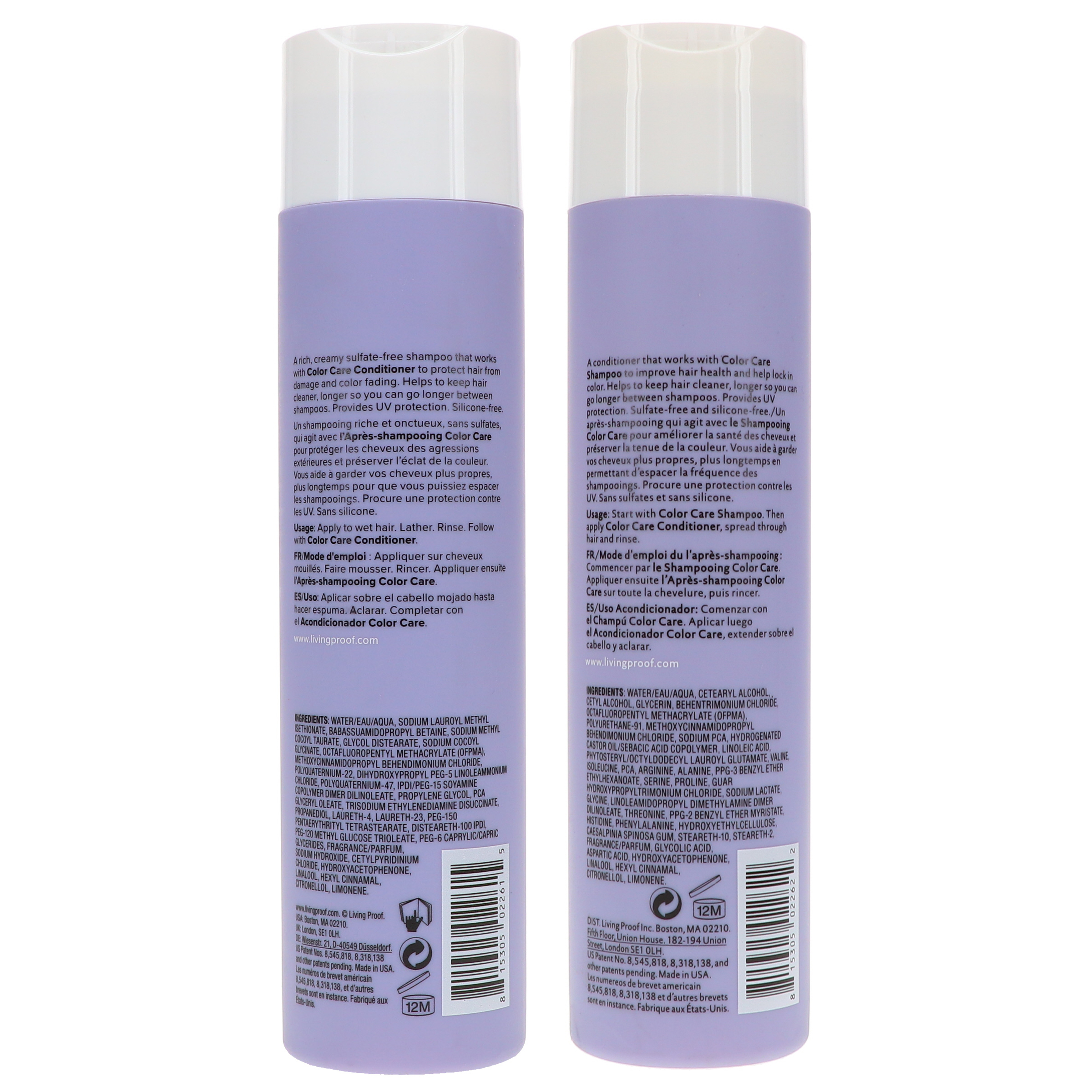 Living Proof Color Care Shampoo 8 oz & Color Care Conditioner 8 oz Combo Pack