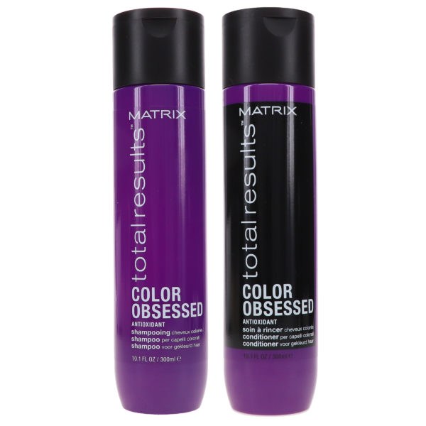 Matrix Total Results Color Obsessed Shampoo 10.1 oz & Total Results Color Obsessed Conditioner 10.1 oz Combo Pack