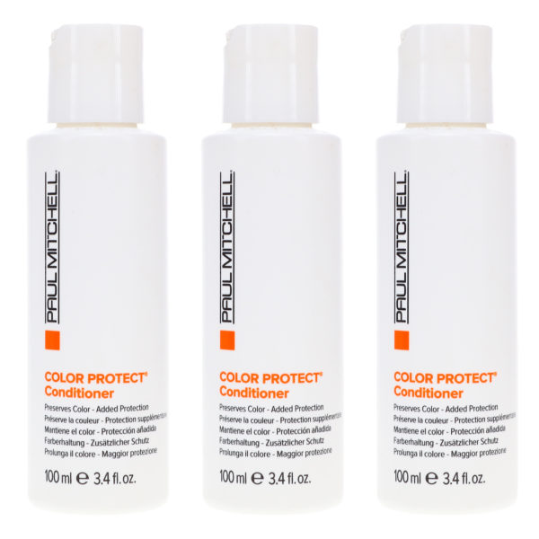 Paul Mitchell Color Protect Daily Conditioner 3.4 oz 3 Pack