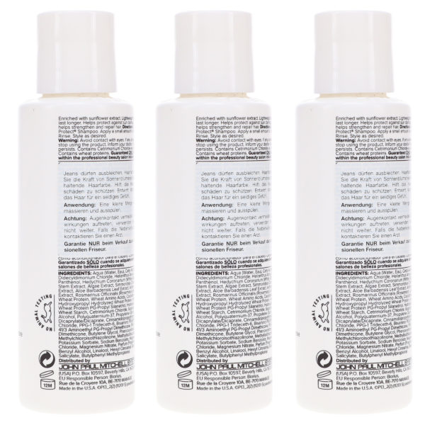 Paul Mitchell Color Protect Daily Conditioner 3.4 oz 3 Pack