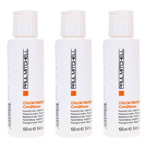 Paul Mitchell Color Protect Daily Conditioner 3.4 oz 3 Pack