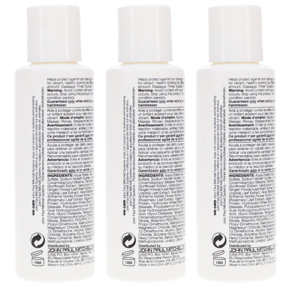 Paul Mitchell Color Protect Daily Shampoo 3.4 oz 3 Pack