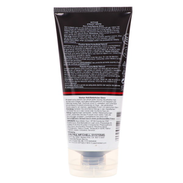 Paul Mitchell Mitch Steady Grip Natural Shine Gel 5.1 oz