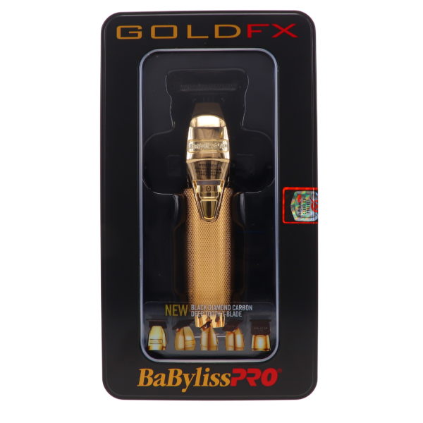 BaBylissPRO GOLDFX Outlining Trimmer with Deep-Tooth DLC T-Blade