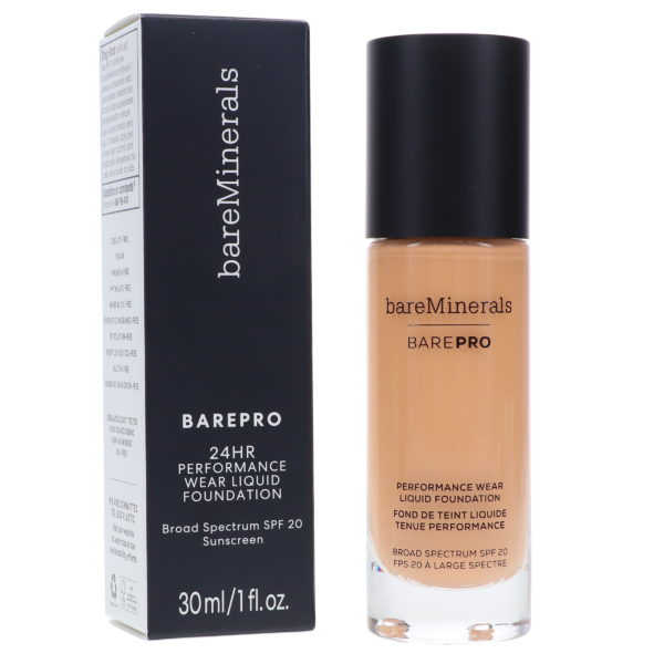 bareMinerals BAREPRO Performance Wear Liquid Foundation SPF 20 Natural 1 oz