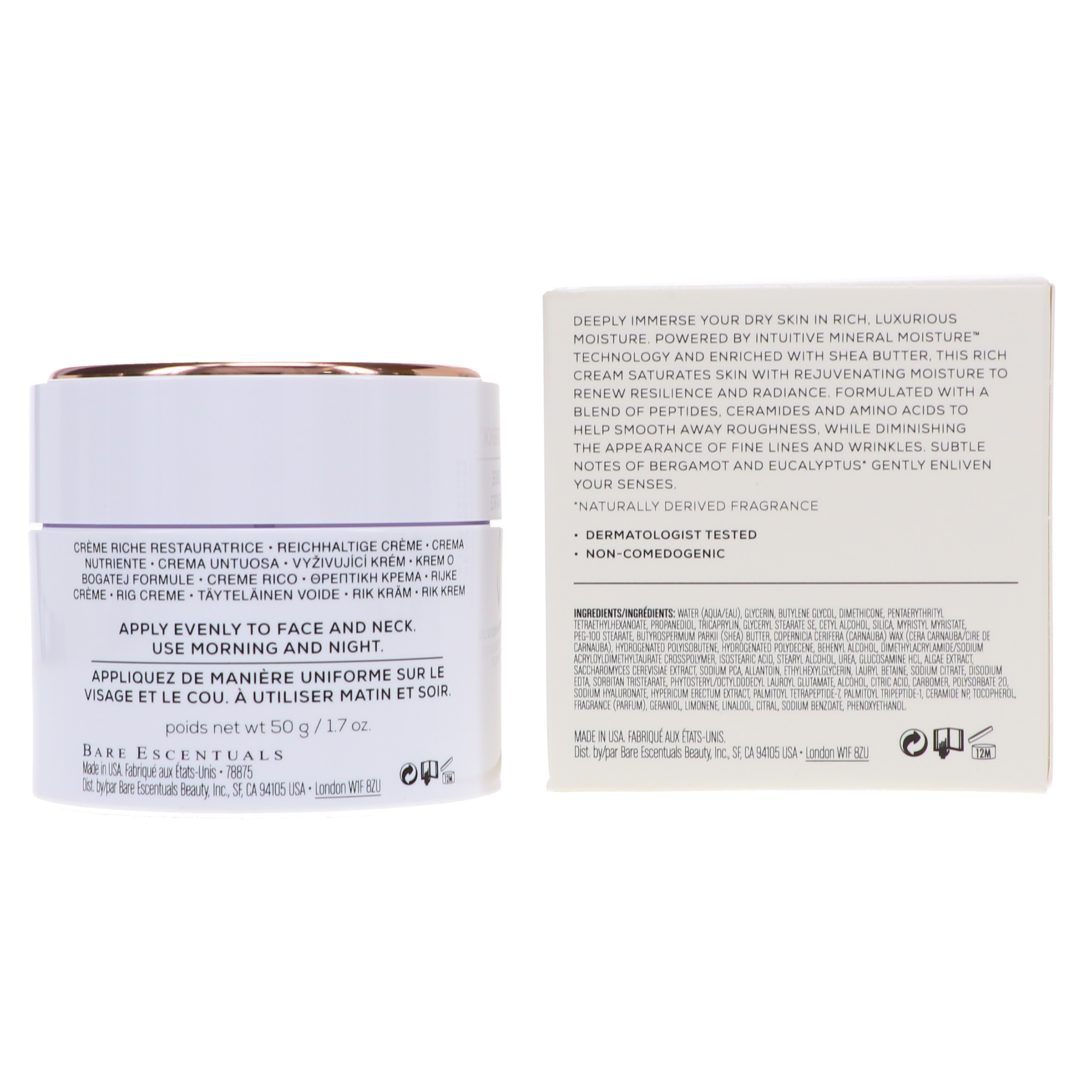 bareMinerals Butter Drench Restorative Rich Cream 1.7 oz ~ Beauty Roulette