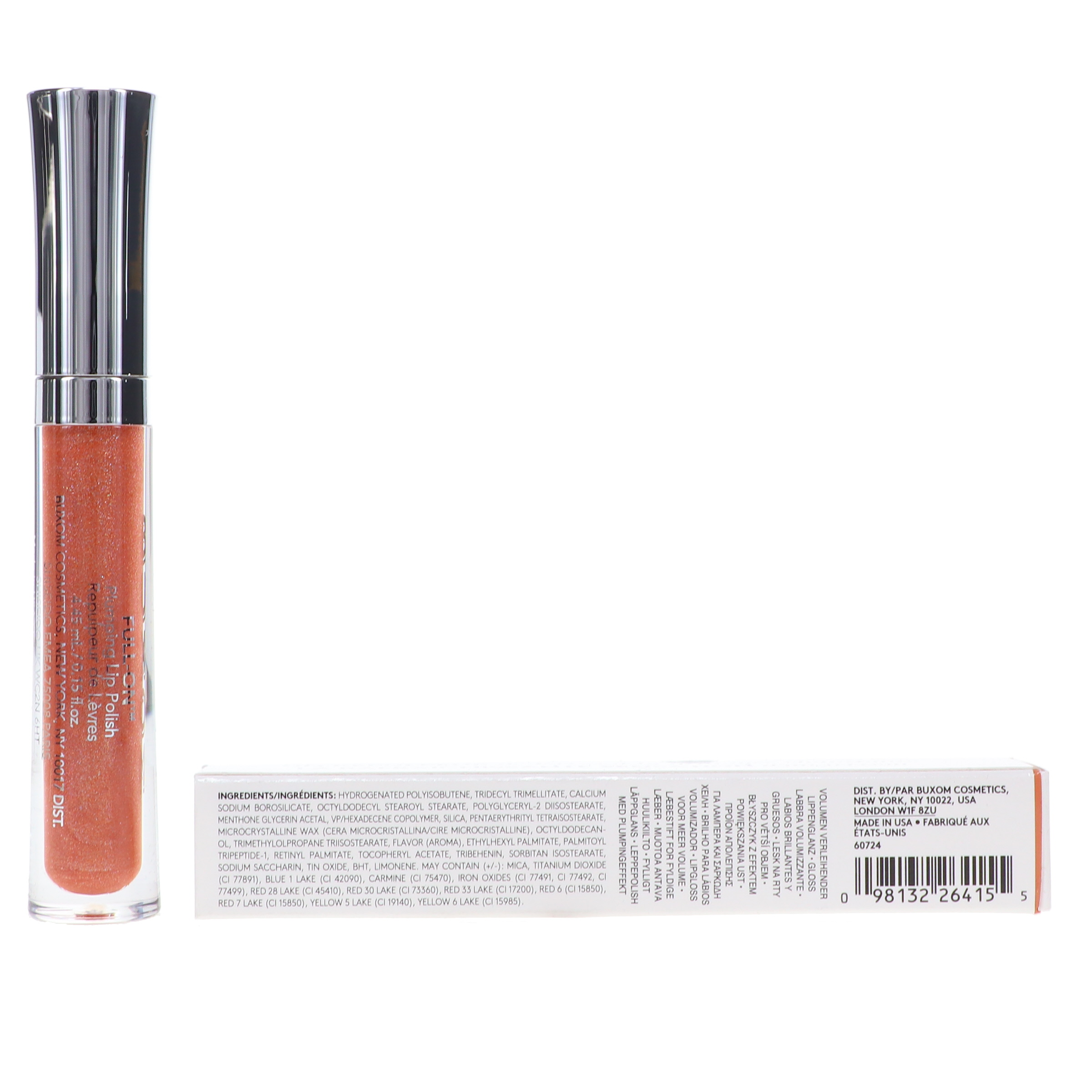 BUXOM Full-On Plumping Lip Polish Gloss Sarina 0.15 oz