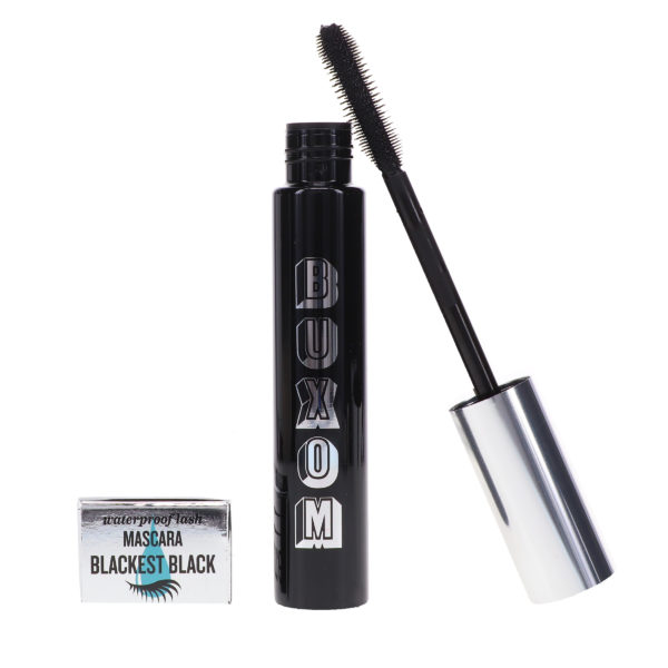 BUXOM Lash Waterproof Volumizing Mascara Blackest Black 0.37 oz