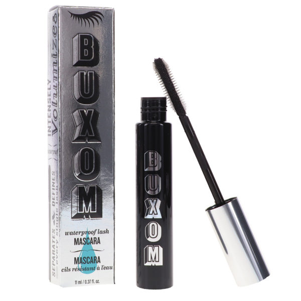 BUXOM Lash Waterproof Volumizing Mascara Blackest Black 0.37 oz