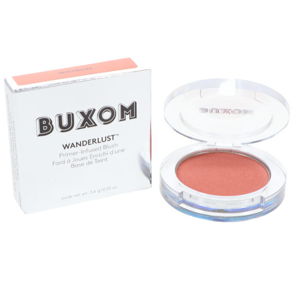 BUXOM Wanderlust Primer-Infused Blush Seychelles 0.13 oz