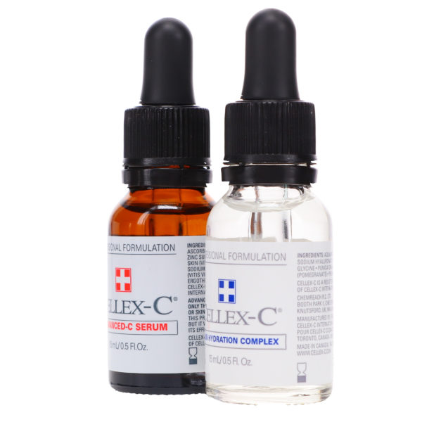 Cellex-C 2-Step Starter Kit, Advanced-C Serum, Skin Hydration Complex 1 kit