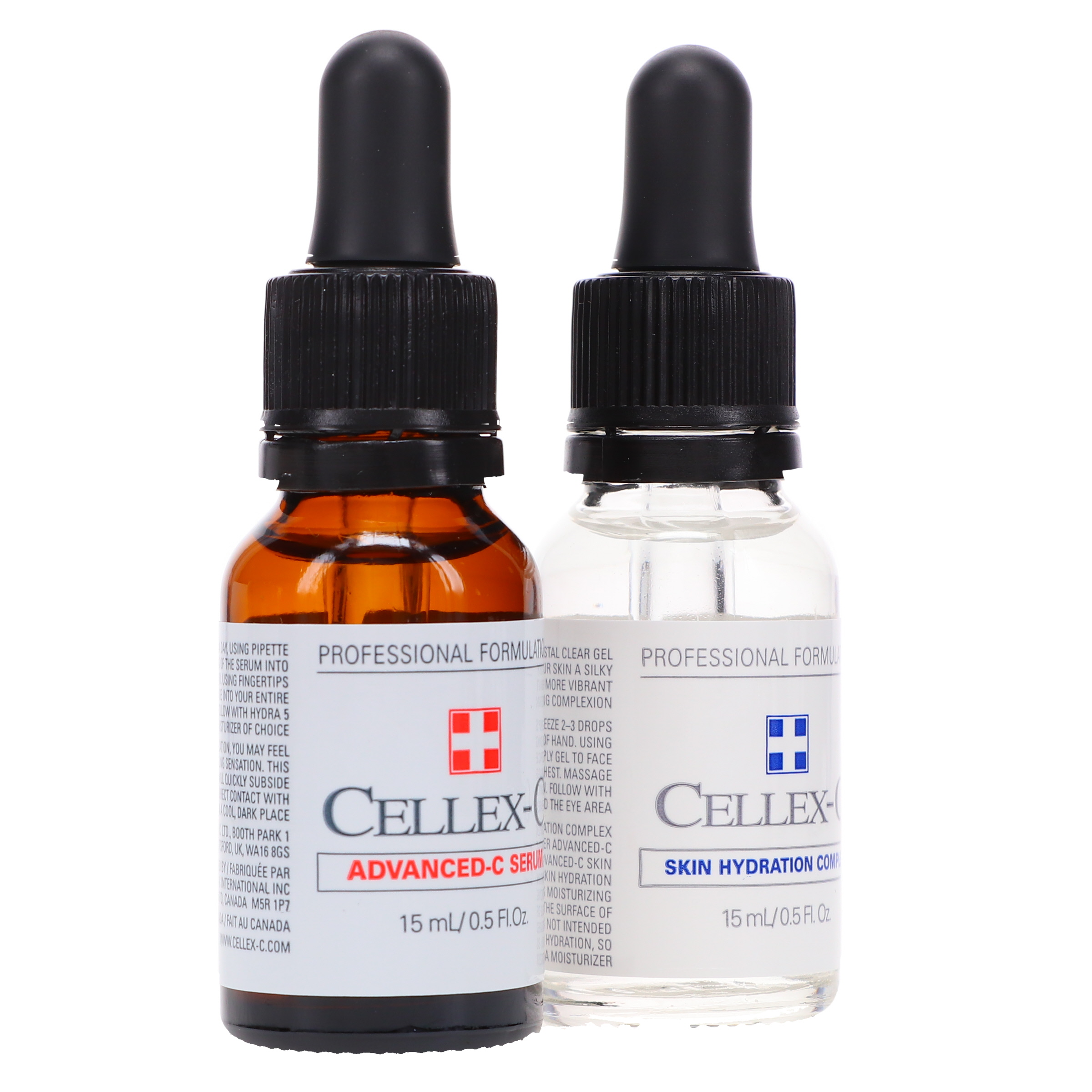 Cellex-C 2-Step Starter Kit, Advanced-C Serum, Skin Hydration Complex 1 kit