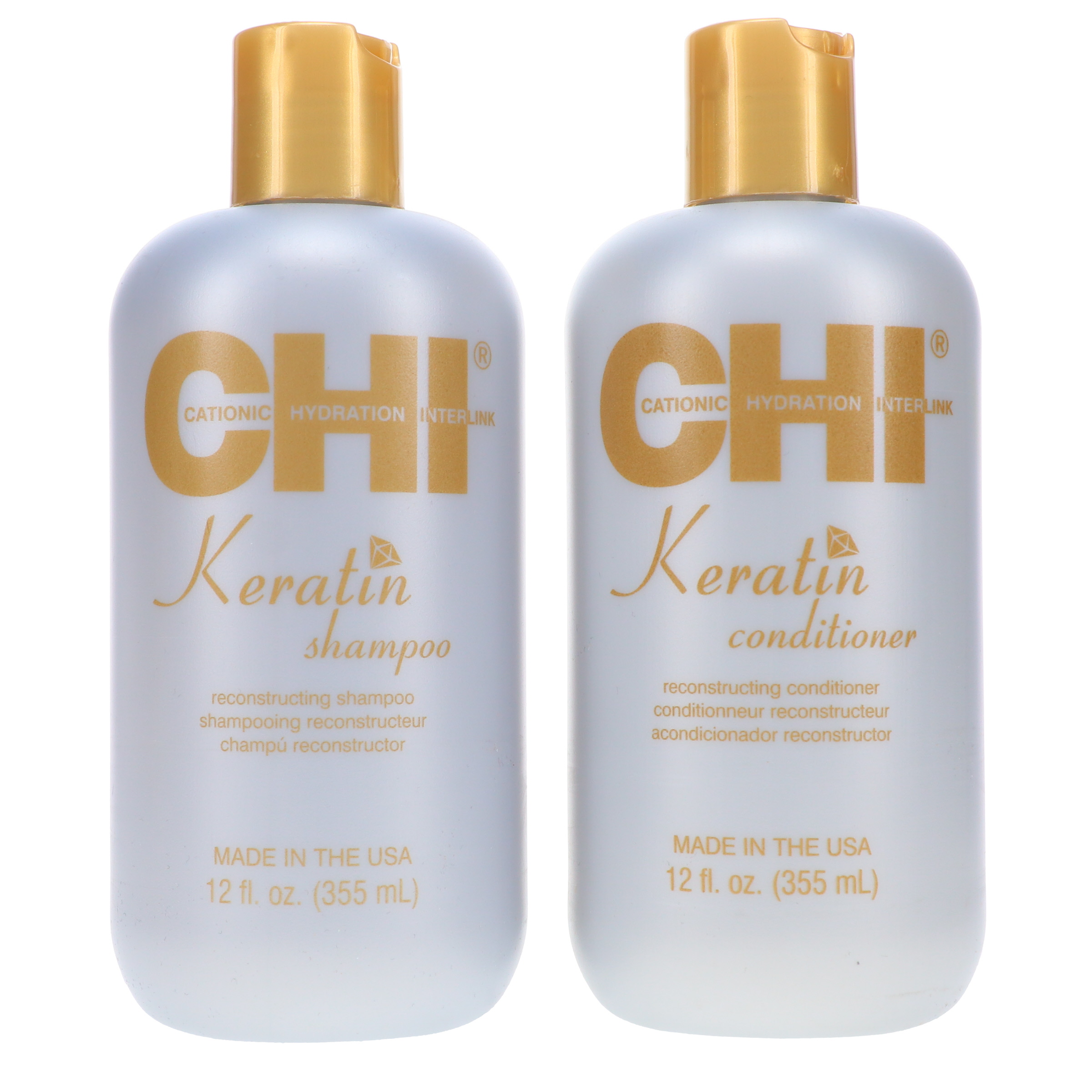 CHI Keratin The Gold Treatment Duo