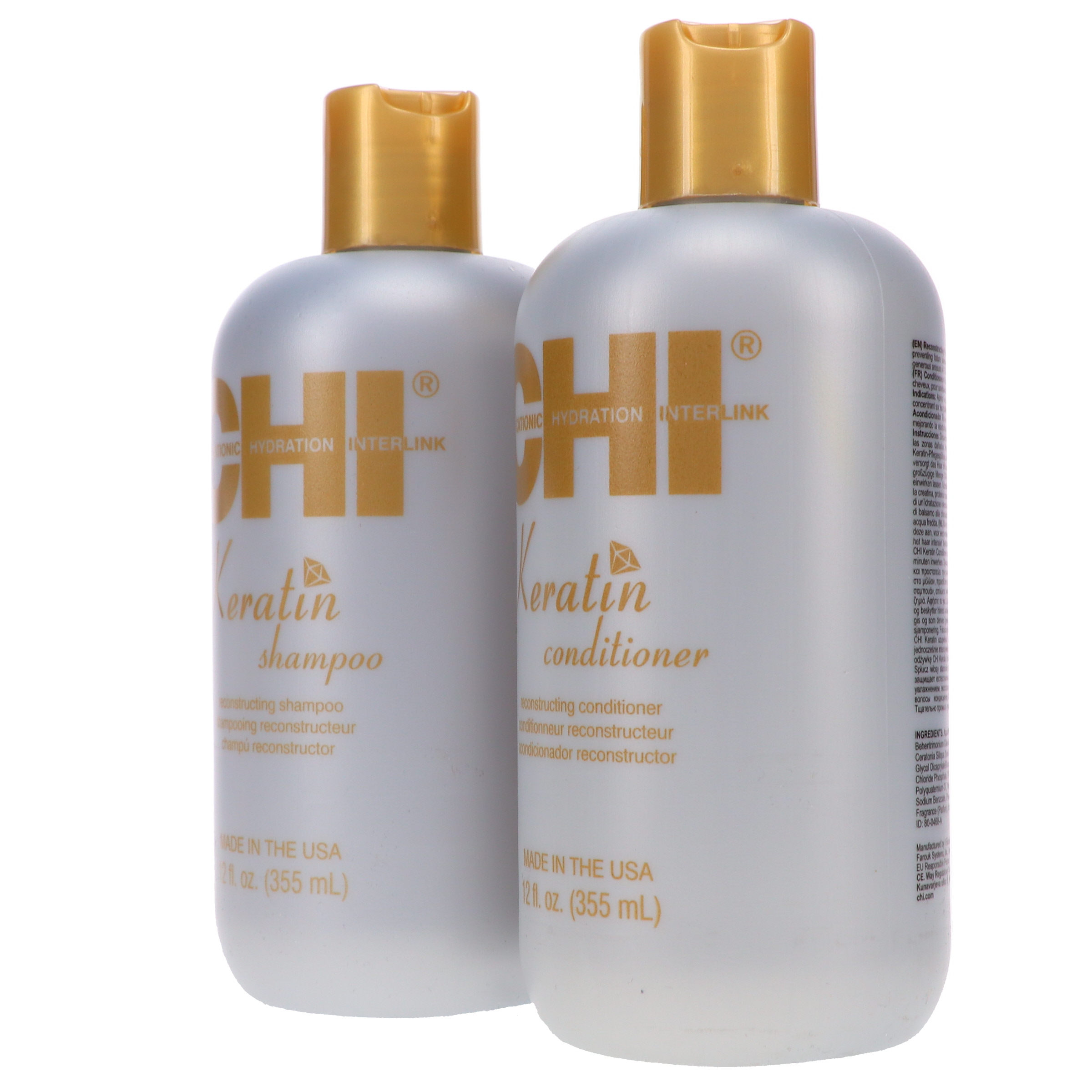 CHI Keratin The Gold Treatment Duo