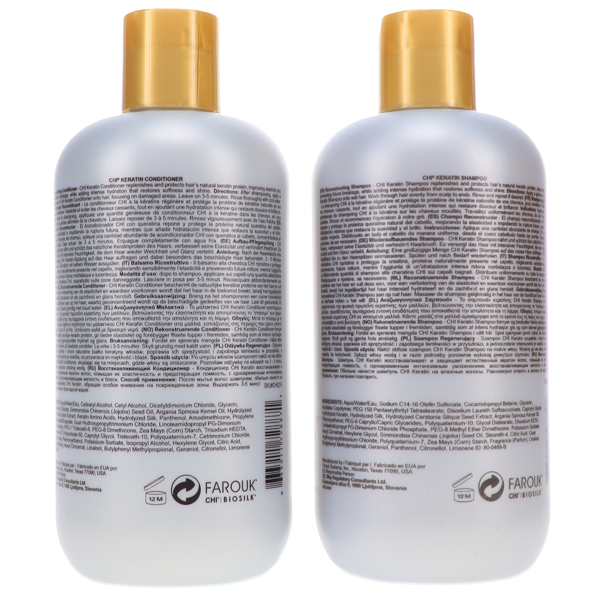 CHI Keratin The Gold Treatment Duo