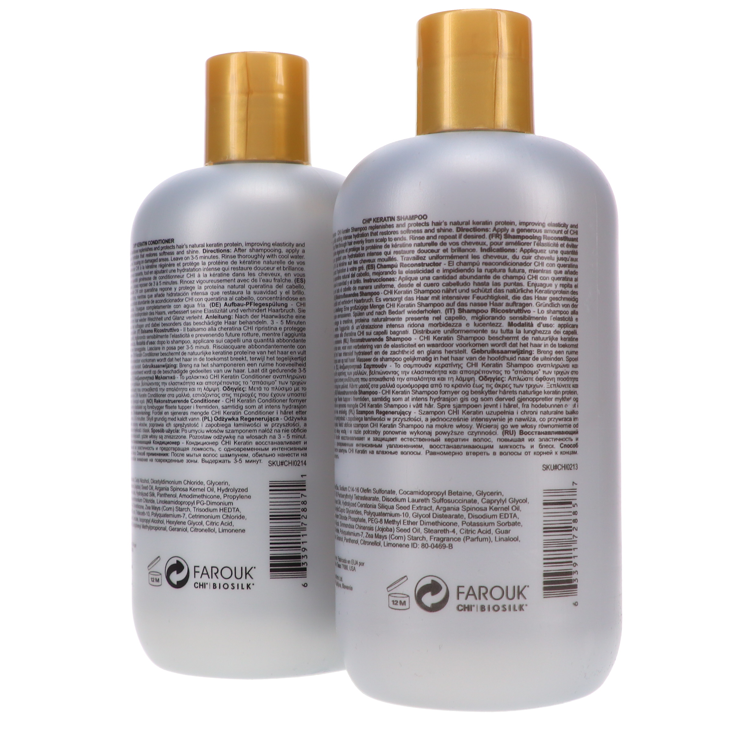 CHI Keratin The Gold Treatment Duo