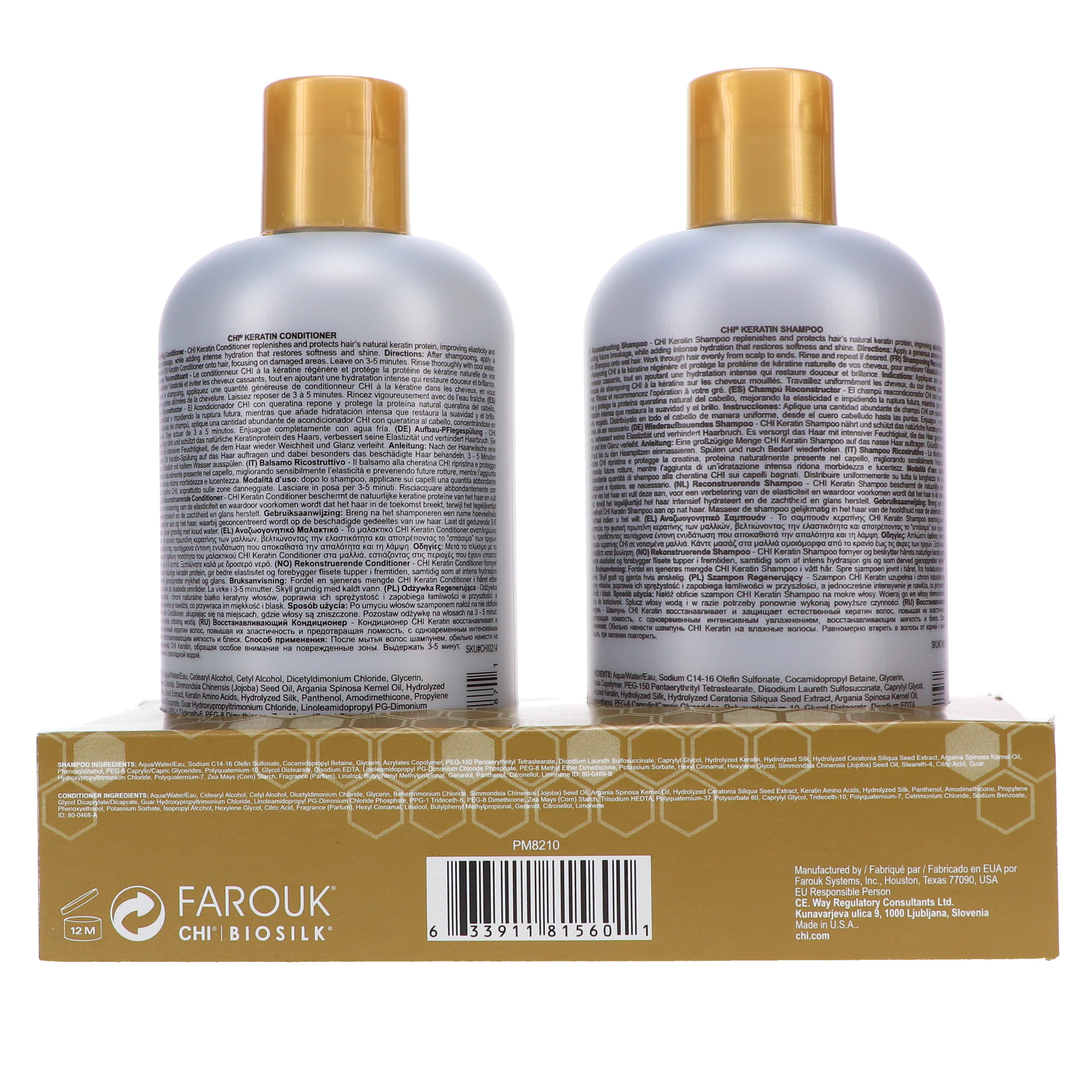 CHI Keratin The Gold Treatment Duo