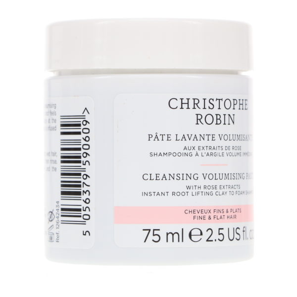 Christophe Robin Cleansing Volumizing Paste with Rassoul Clay and Rose Extracts 2.5 oz