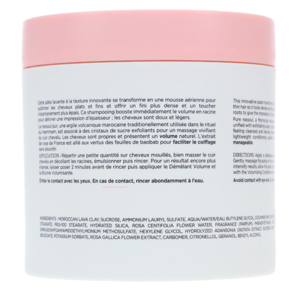 Christophe Robin Cleansing Volumizing Paste with Rassoul Clay and Rose Extracts 8.4 oz