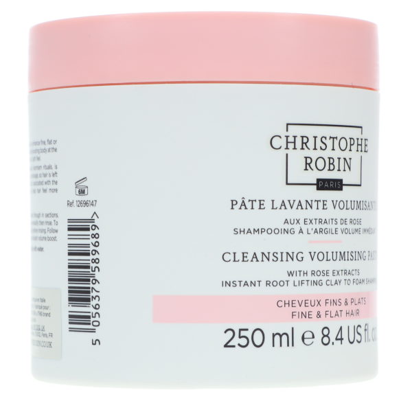 Christophe Robin Cleansing Volumizing Paste with Rassoul Clay and Rose Extracts 8.4 oz