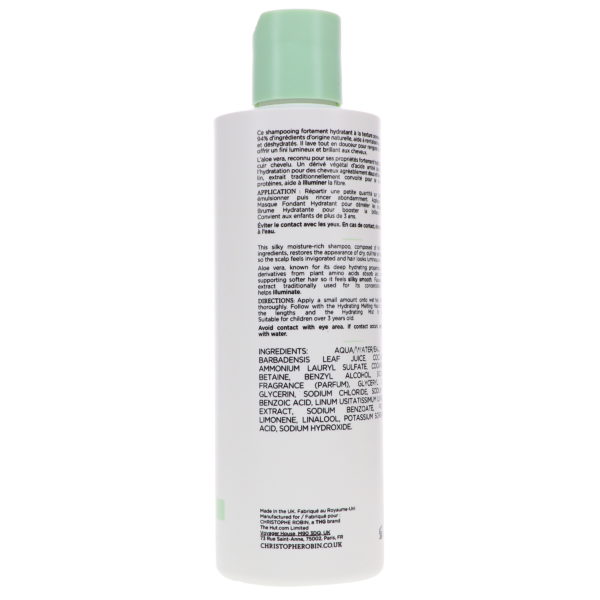 Christophe Robin Hydrating Shampoo with Aloe Vera 8.4 oz