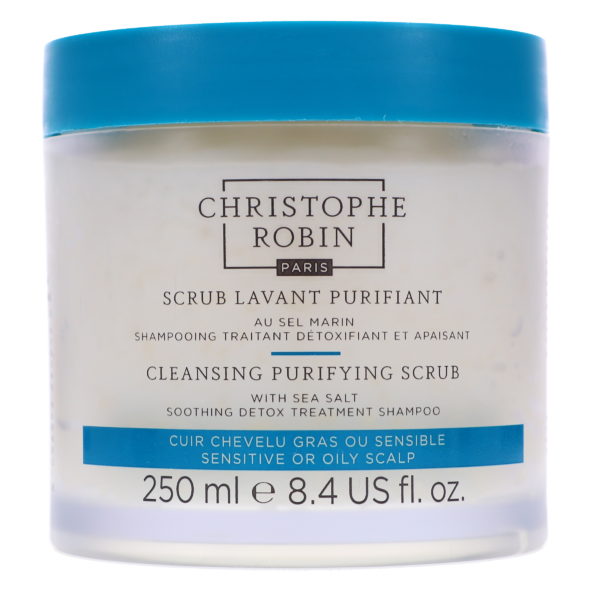 Christophe Robin Purifying Scalp Scrub with Sea Salt 8.4 oz