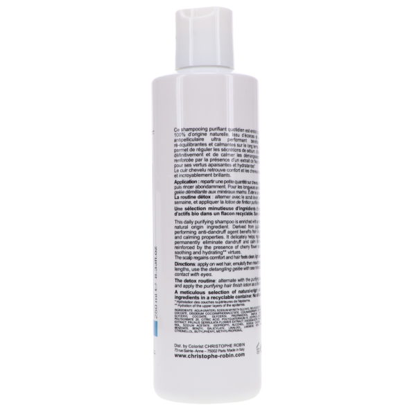 Christophe Robin Purifying Shampoo with Jujube Bark 8.33 oz