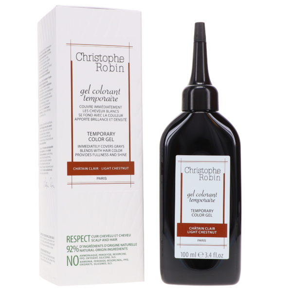 Christophe Robin Temporary Color Gel Light Chestnut 3.4 oz