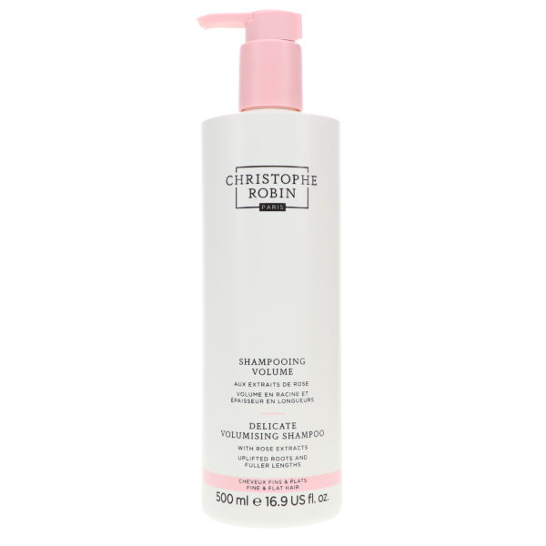 Christophe Robin Volume Shampoo with Rose Extracts 16.9 oz