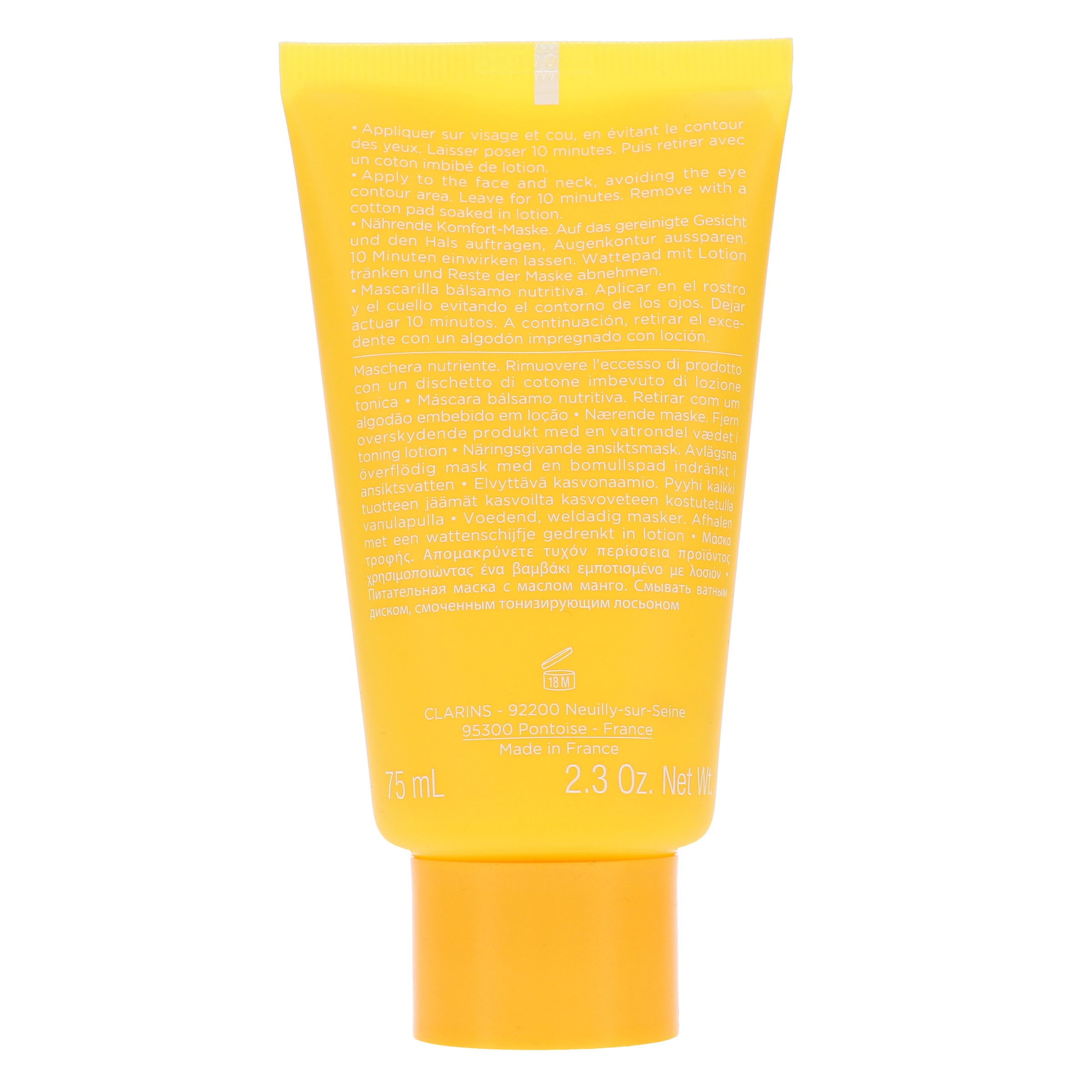 Clarins SOS Comfort Nourishing Balm Mask 2.3 oz