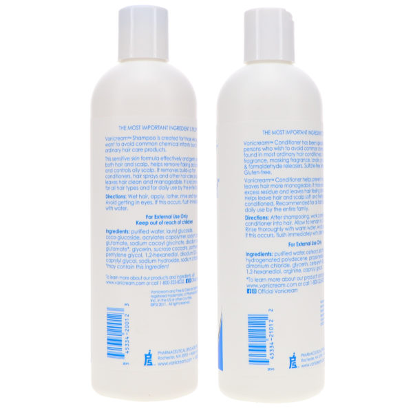 Free & Clear Shampoo 12 oz & Conditioner 12 oz Combo Pack