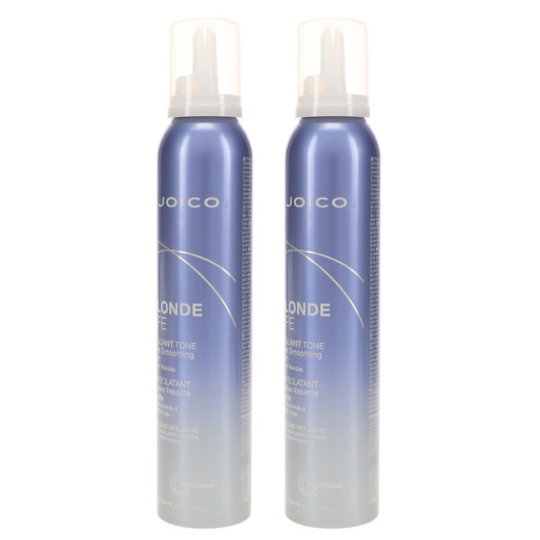 Joico Blonde Life Brilliant Tone Violet Smoothing Foam 6.7 oz 2 Pack