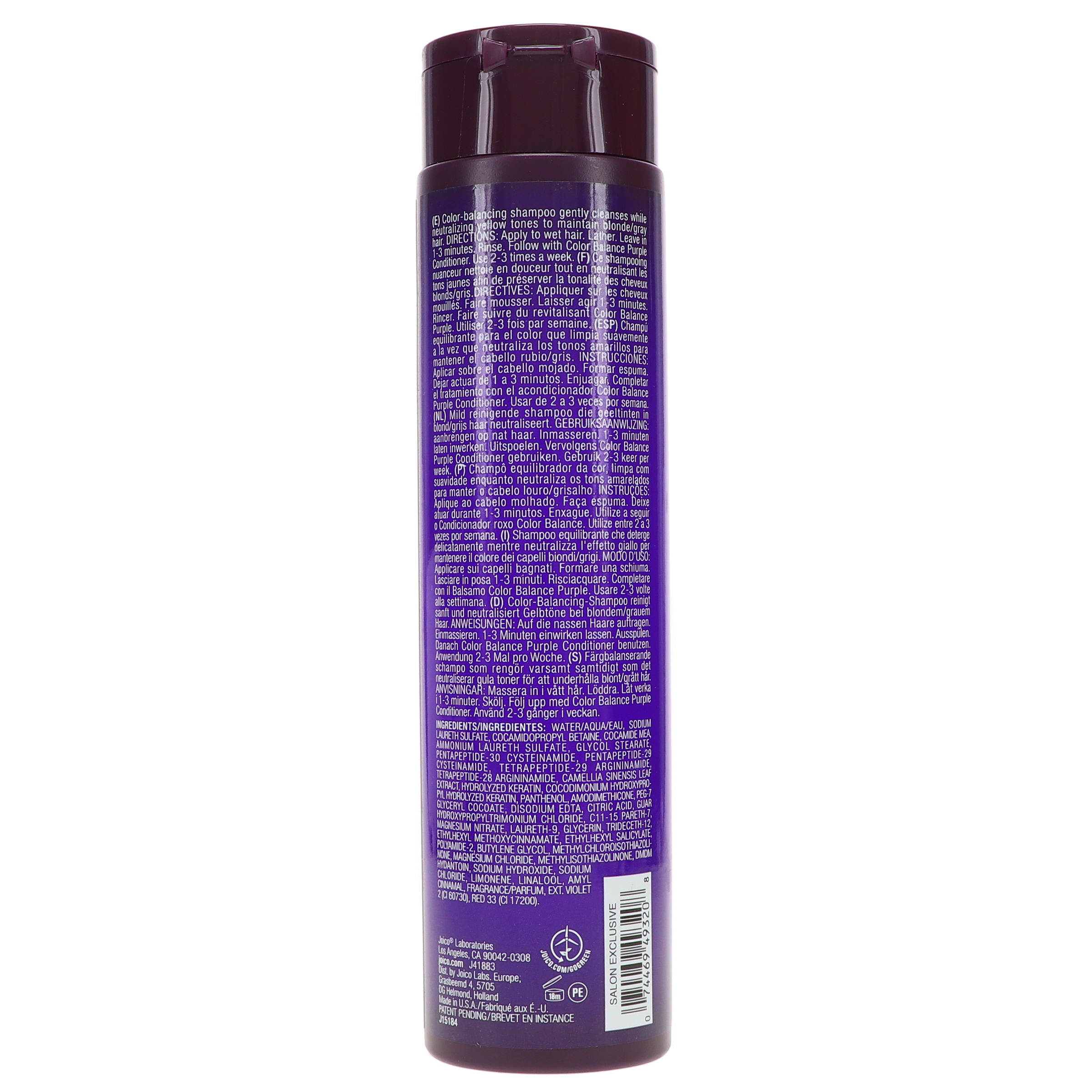 Joico Color Balance Purple Shampoo 10.1 oz