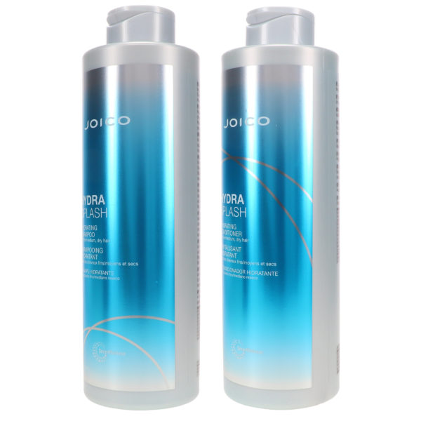 Joico HydraSplash Hydrating Shampoo 33.8 oz & HydraSplash Hydrating Conditioner 33.8 oz Combo Pack