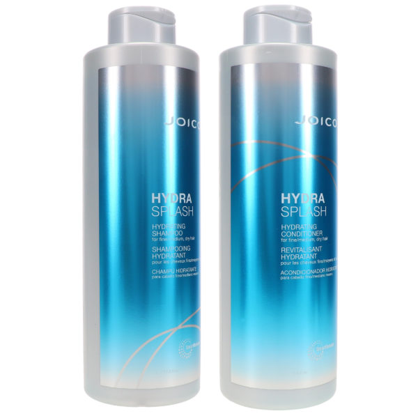 Joico HydraSplash Hydrating Shampoo 33.8 oz & HydraSplash Hydrating Conditioner 33.8 oz Combo Pack