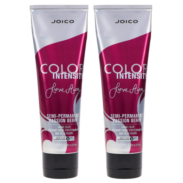 Joico Vero K-Pak Intensity Semi Permanent Hair Color Passion Berry 4 oz 2 Pack