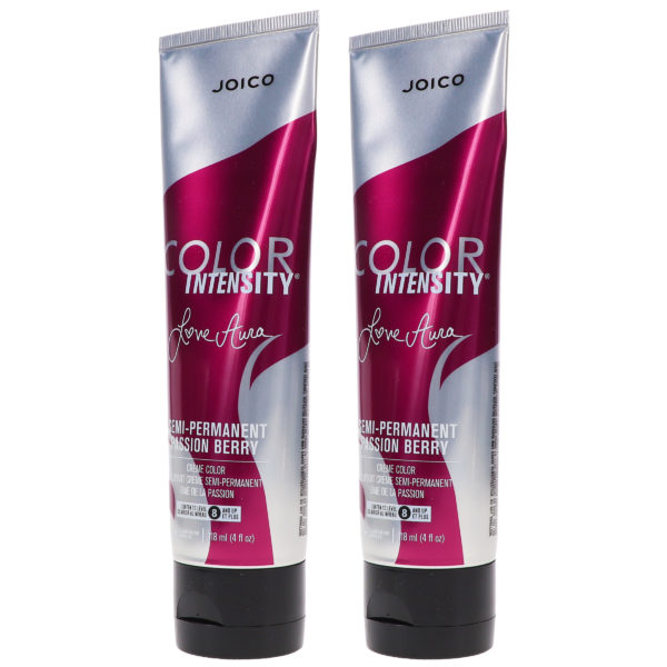 Joico Vero K-Pak Intensity Semi Permanent Hair Color Passion Berry 4 oz 2 Pack