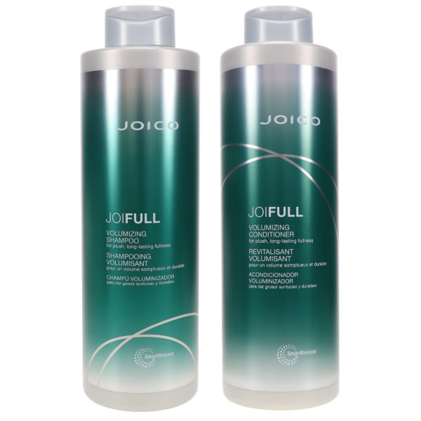 Joico JoiFULL Volumizing Shampoo 33.8 oz & JoiFULL Volumizing Conditioner 33.8 oz Combo Pack