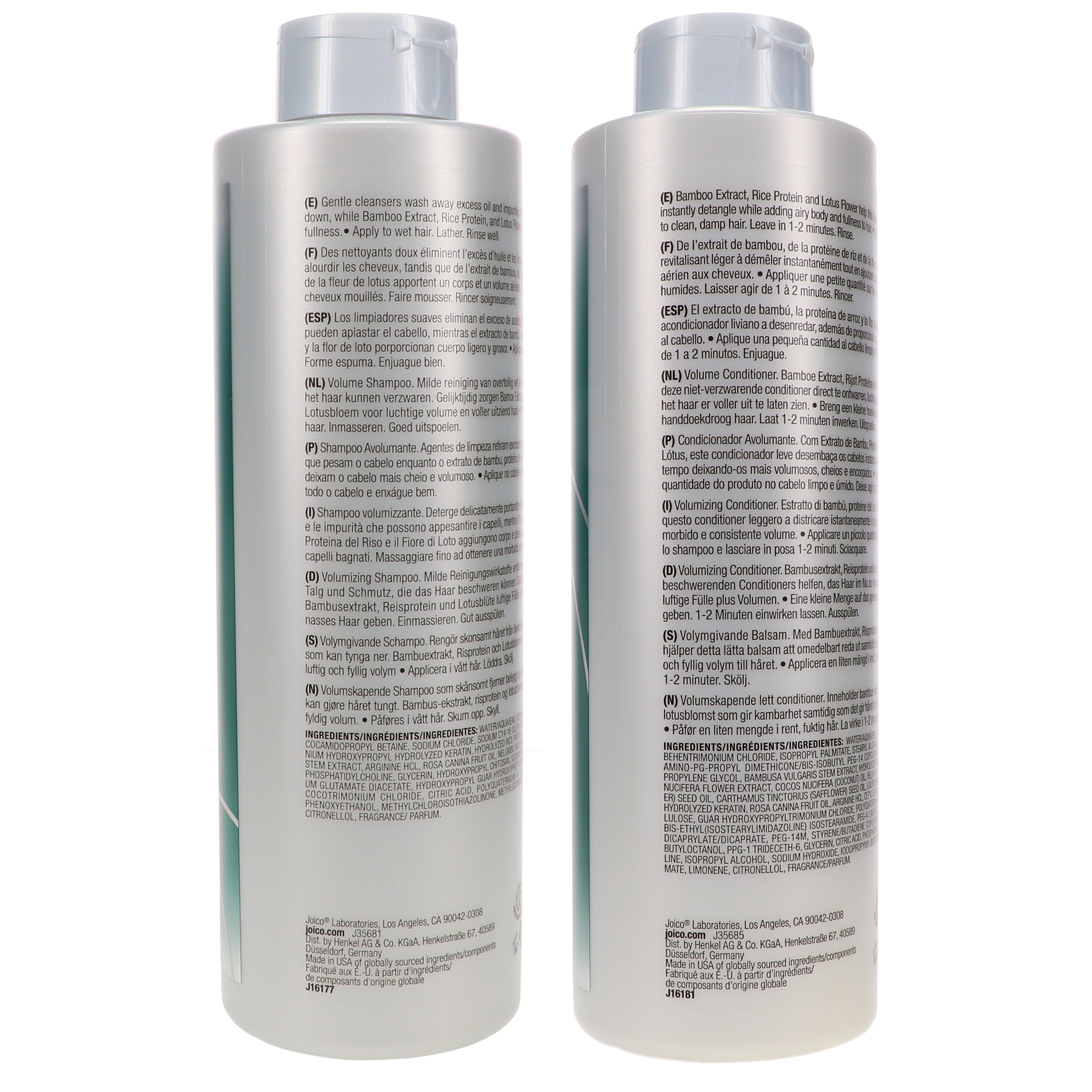 tab Landskab vejledning Joico JoiFULL Volumizing Shampoo 33.8 oz & JoiFULL Volumizing Conditioner  33.8 oz Combo Pack ~ Beauty Roulette