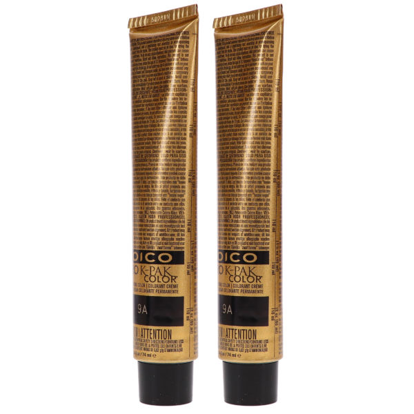 Joico Vero K-Pak 9 A Light Ash Blonde 2.5 oz 2 Pack