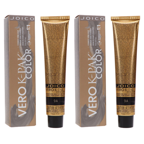 Joico Vero K-Pak 9 A Light Ash Blonde 2.5 oz 2 Pack