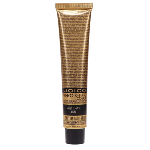 Joico Vero K-Pak Age Defy Hair Color 4NN+ Dark Natural Natural Brown 2.5 oz