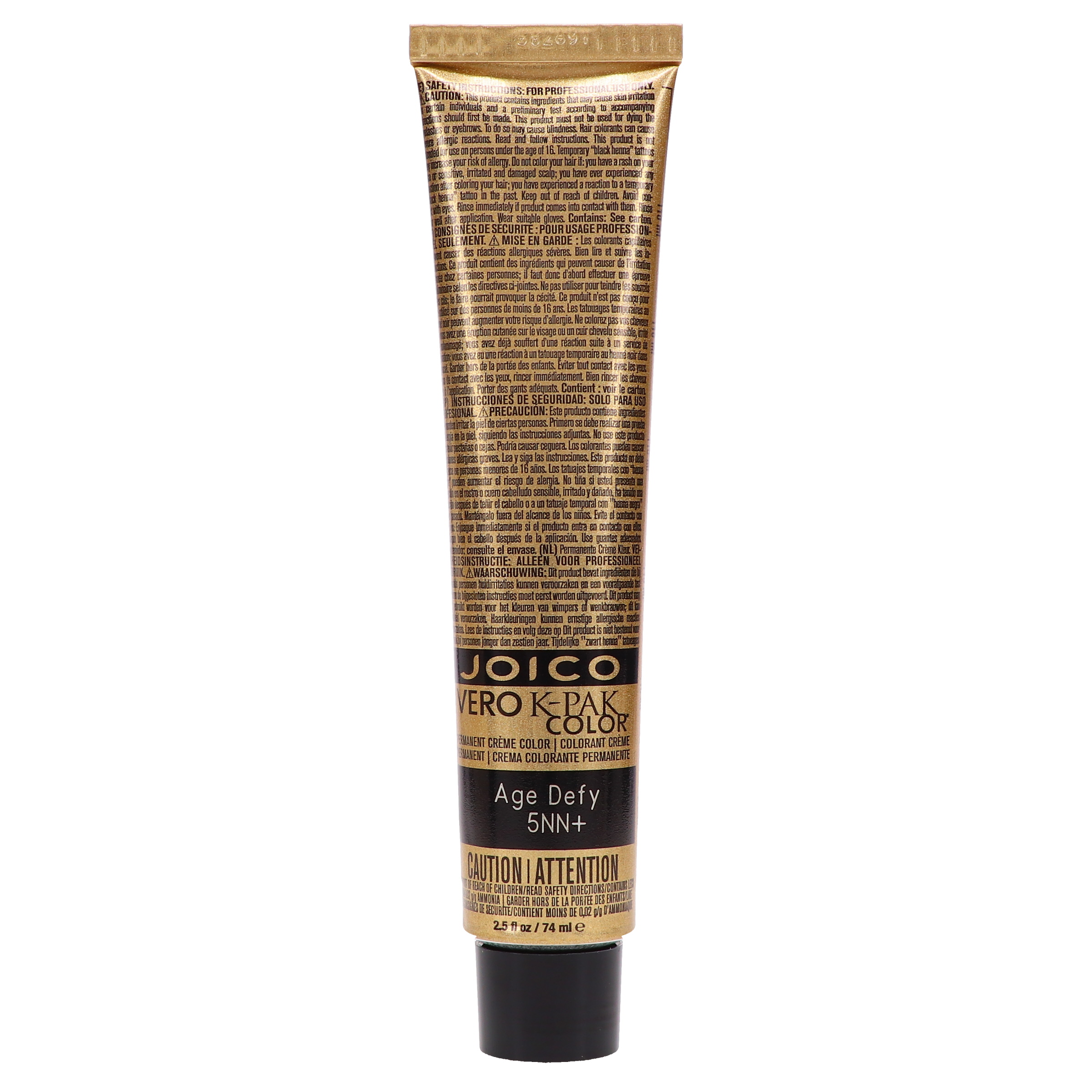 Joico Vero K-Pak Age Defy Hair Color 5NN+ Medium Natural Brown 2.5 oz