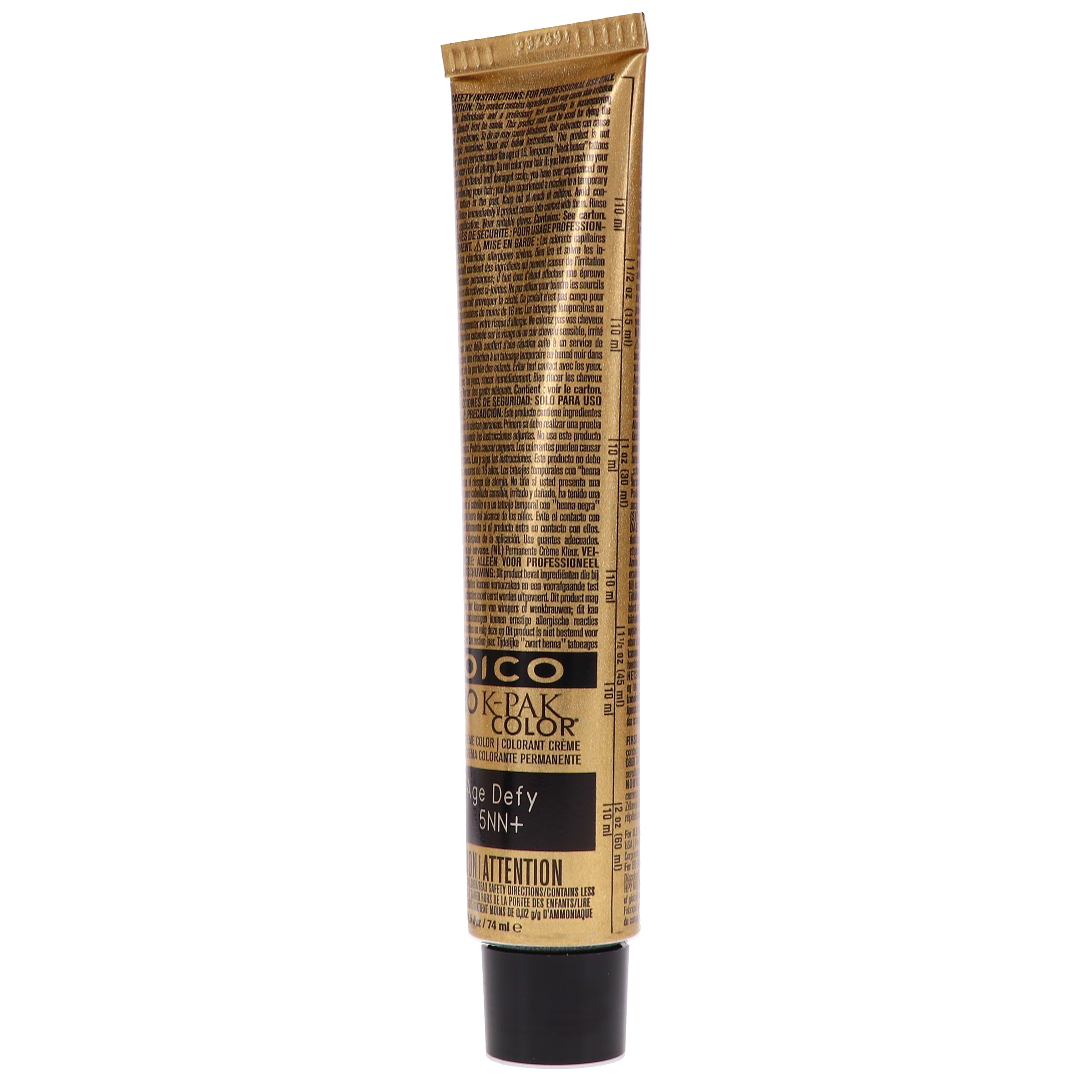 Joico Vero K-Pak Age Defy Hair Color 5NN+ Medium Natural Brown 2.5 oz