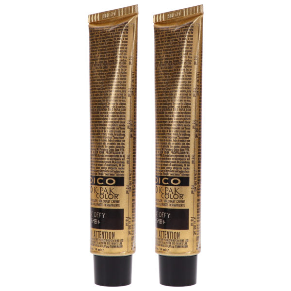 Joico Vero K-Pak Color Age Defy 5MB+ Medium Mocha Brown 2.5 oz 2 Pack