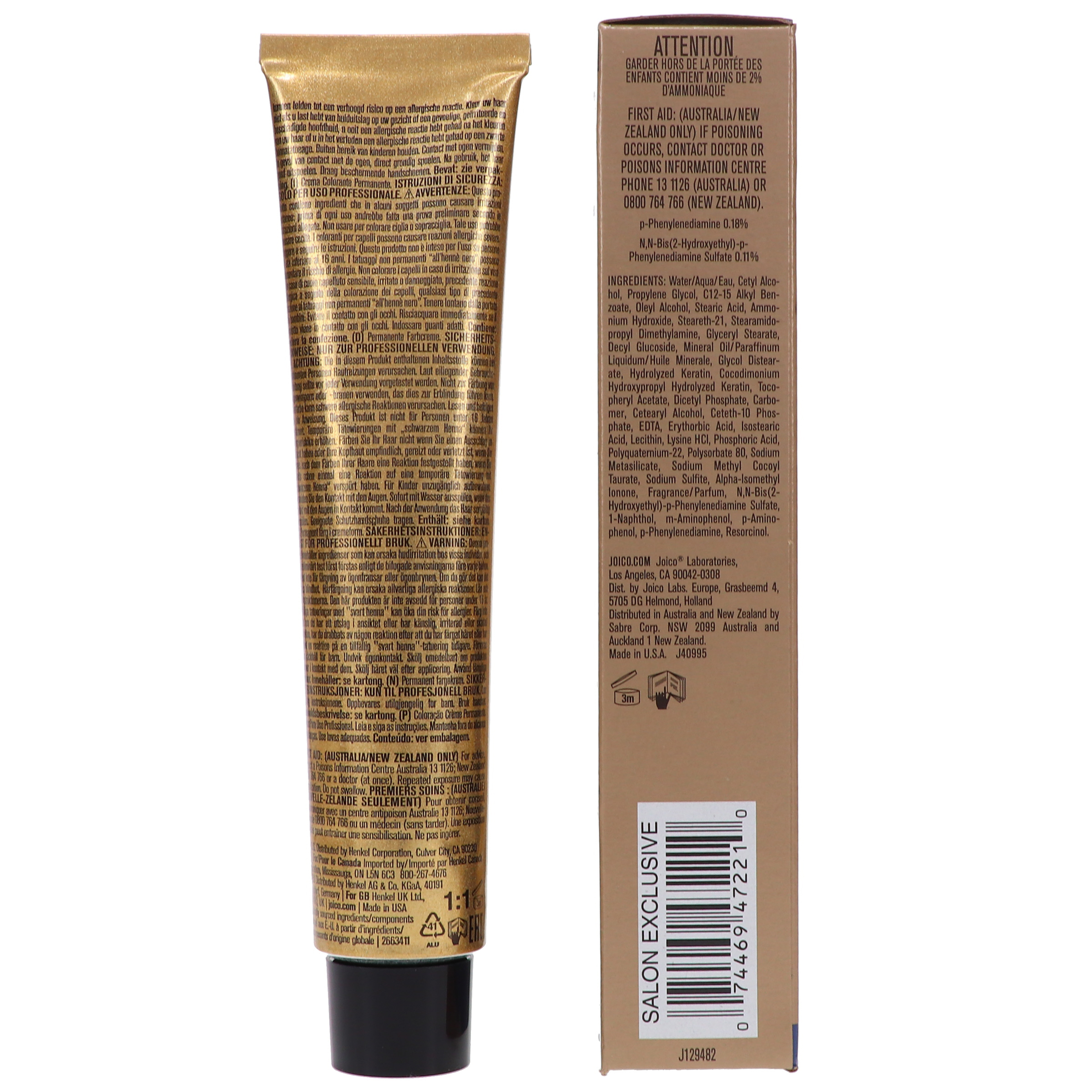 Joico Vero K-Pak Hair Color 7N Dark Blonde