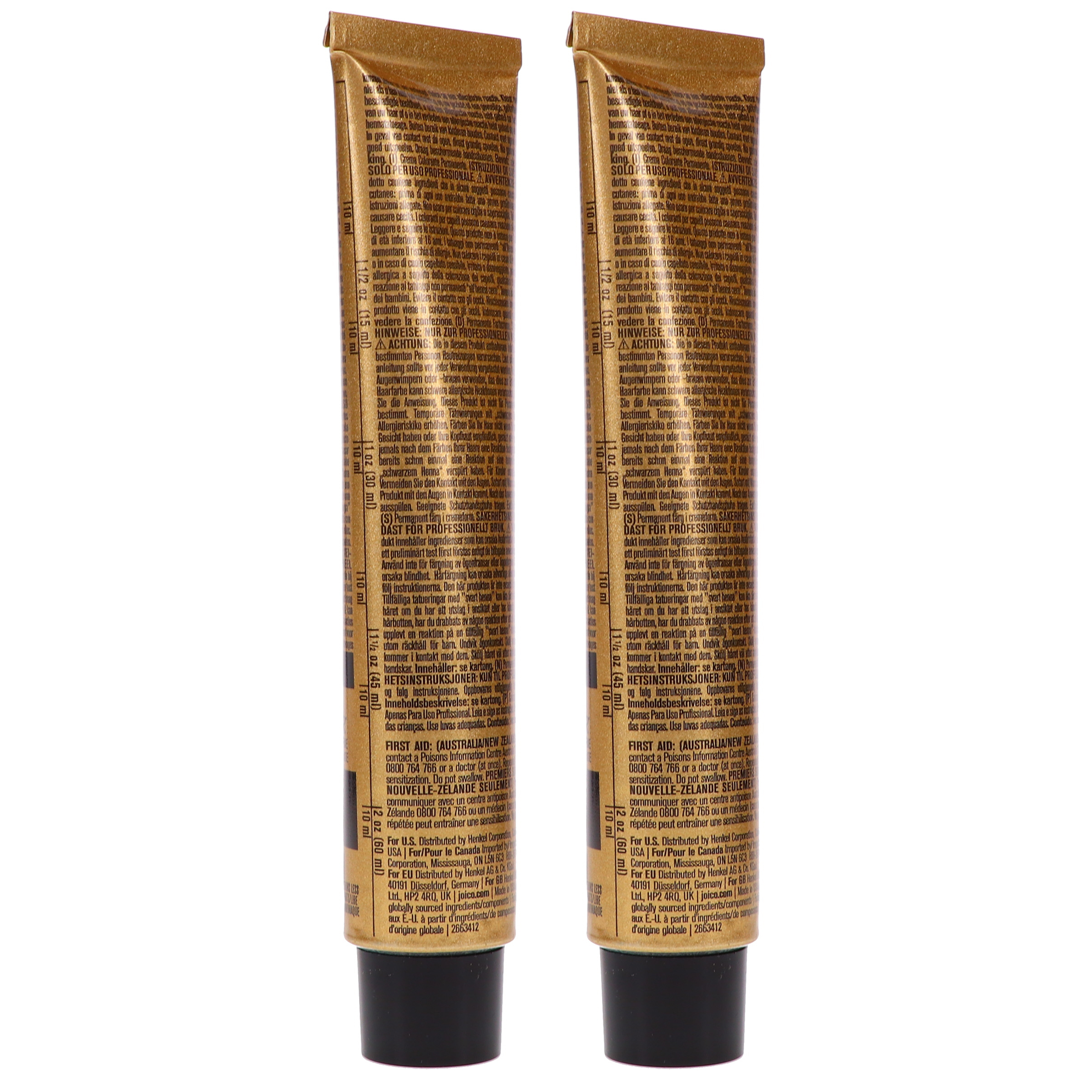 Joico Vero K-Pak Color HLN High Lift Natural Blonde 2.5 oz 2 Pack