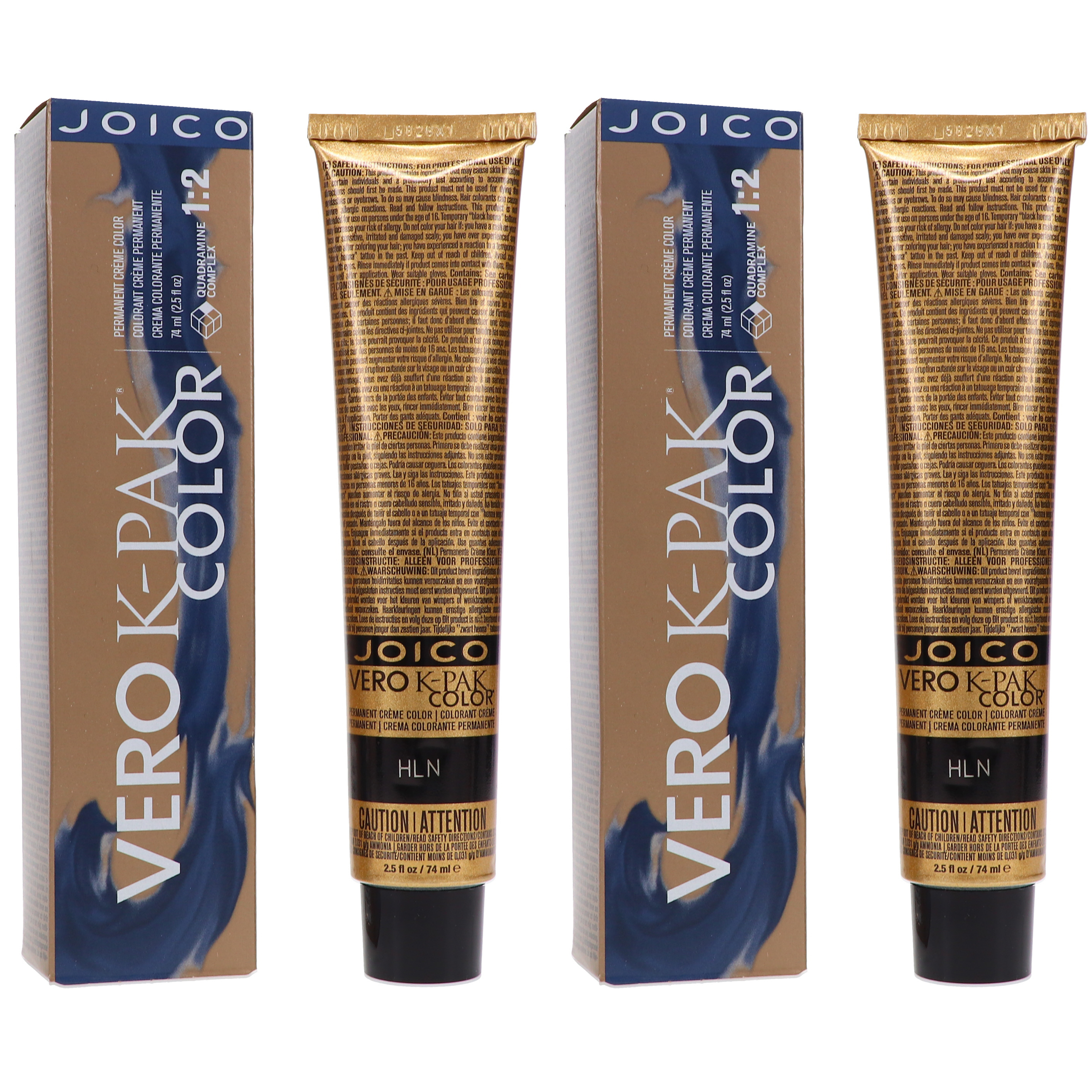Joico Vero K-Pak Color HLN High Lift Natural Blonde 2.5 oz 2 Pack