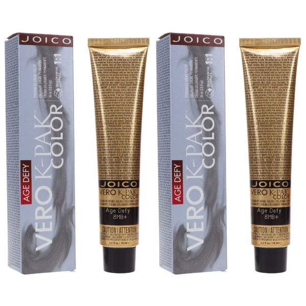 Joico Vero K-Pak Color Age Defy 8MB+ Medium Mocha Blonde 2.5 oz 2 Pack