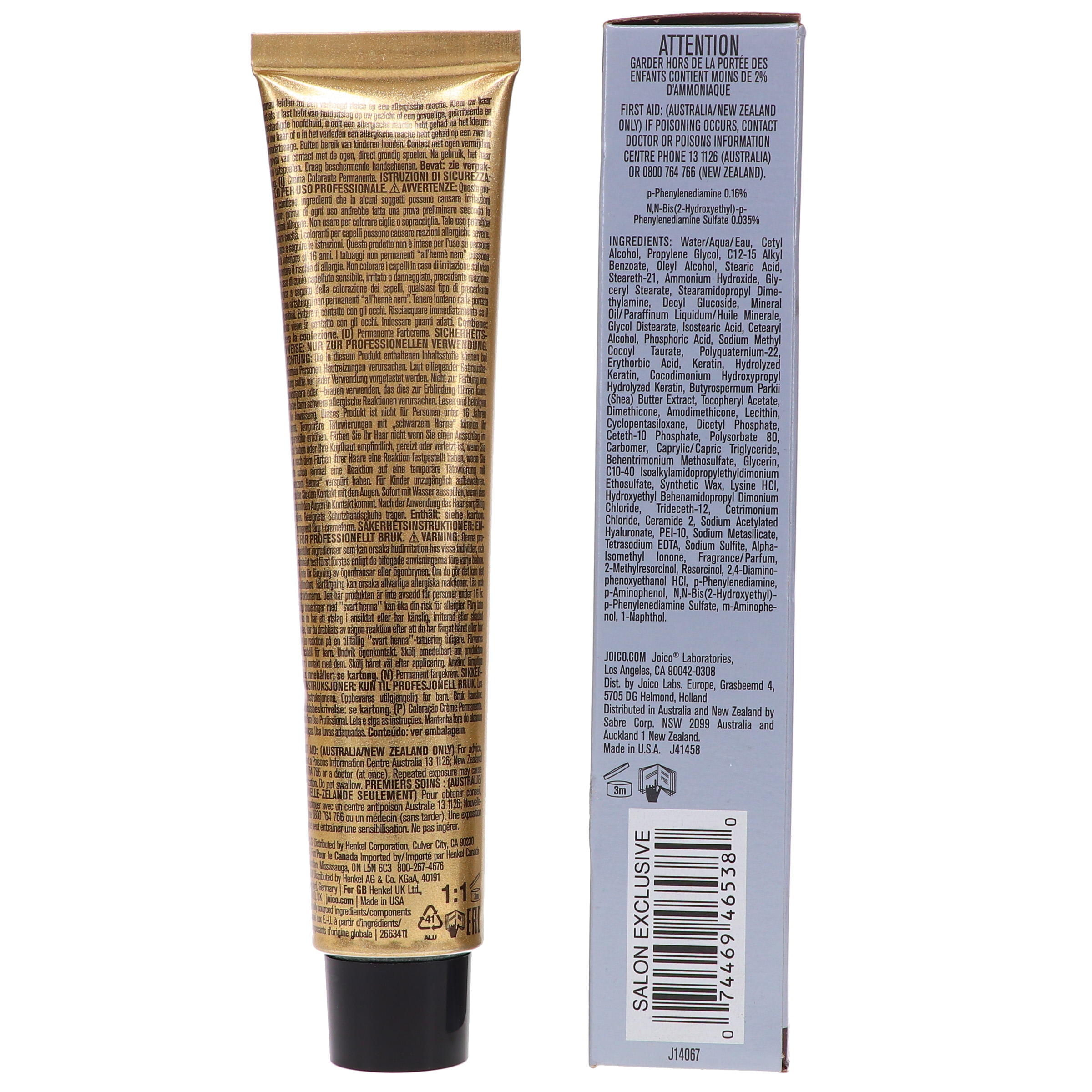 Joico Vero K-Pak Hair Color 8NN+ Age Defy Medium Natural Natural Blonde 2.5 oz